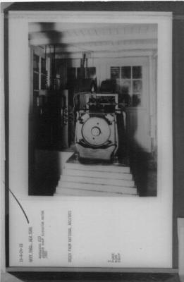 Building #10, Joiner Shop Elevator Motor