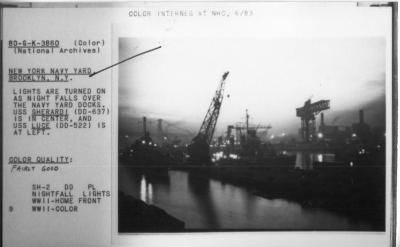 New York Navy Yard, Brooklyn, New York