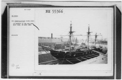 USS CONSTELLATION (1855-1955)