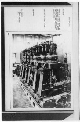 Diesel Engine for USS MAUMEE (AO-2)
