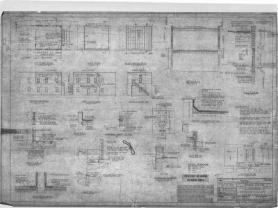 Extension to Building 5 Plans, Sections and Details - As Built
