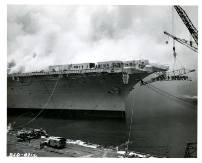Rescue Efforts on the USS Constellation (CV-64) 