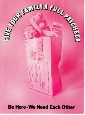 Poster - Give Your Family a Full Paycheck