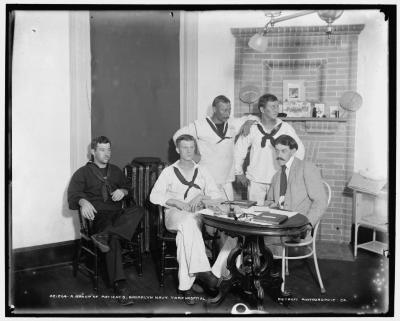 A Group of Patients, Brooklyn Navy Yard Hospital