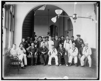 Group of Patients, Brooklyn Navy Yard Hospital