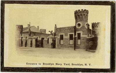 Entrance to Brooklyn Navy Yard, Brooklyn, NY