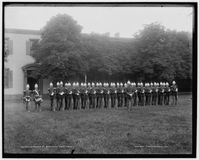 Marines at the Brooklyn Navy Yard