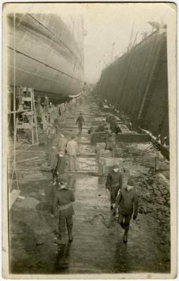 In  Dry Dock at Brooklyn