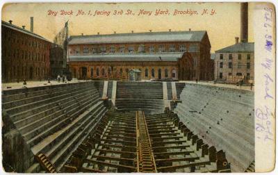 Dry Dock 1, Facing Third Street, Navy Yard, Brooklyn, NY