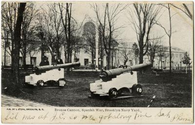 Bronze Cannon, Spanish War, Brooklyn Navy Yard