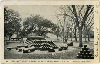 Revolutionary Relics at Navy Yard, Brooklyn, NY