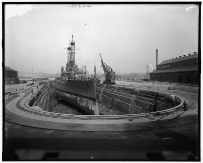 Brooklyn Navy Yard, Dry Dock 4, Brooklyn, New York