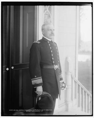 Admiral Barker, Commandant of Brooklyn Navy Yard