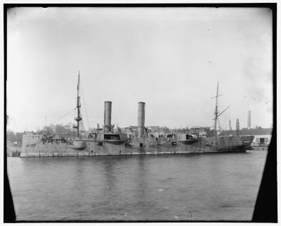 USS Chicago at the Brooklyn Navy Yard