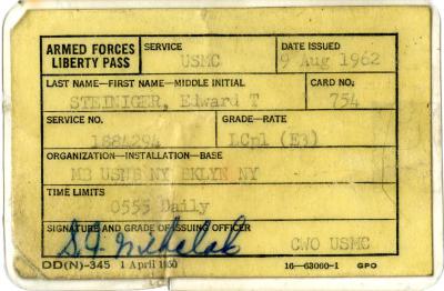 Armed Forces Liberty Pass