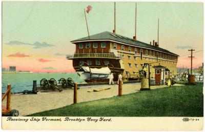Receiving Ship Vermont, Brooklyn Navy Yard