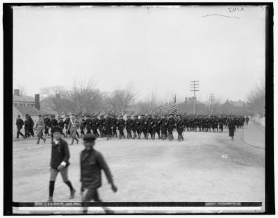 USS Boston, Land Drill