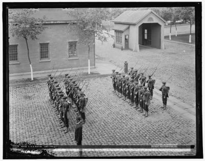 USS Boston, Land Drill