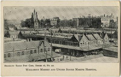 Wallabout Market and United States Marine Hospital