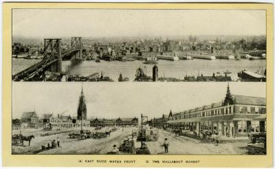 East River Water Front - The Wallabout Market
