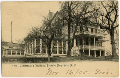 Commandant's Residence, Brooklyn, Navy Yard, NY