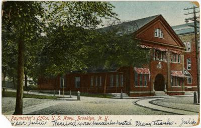 Paymaster's Office, U.S. Navy, Brooklyn, NY