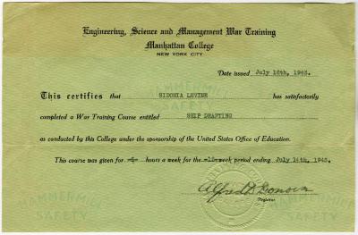 Ship Drafting Diploma