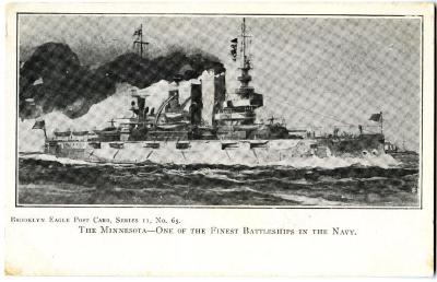 The Minnesota - One of the Finest Battleships in the Navy