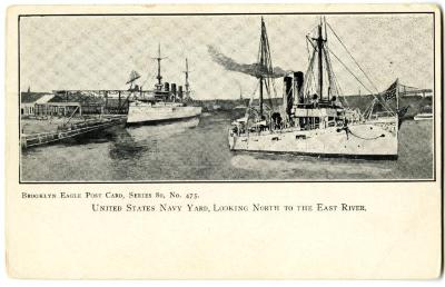 United States Navy Yard, Looking North to the East River