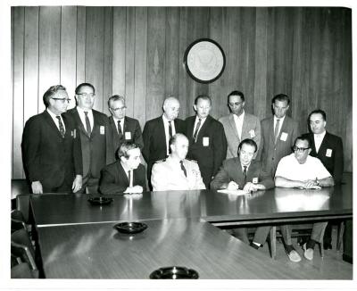 NASL Collective Bargain Agreement Signing 