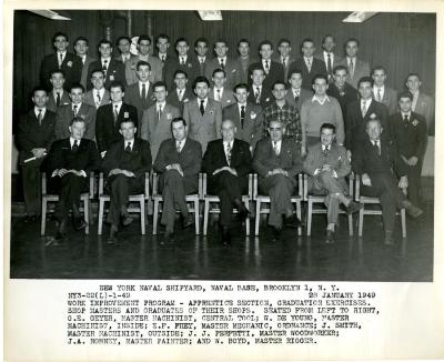 Apprentice Section Graduation Exercises