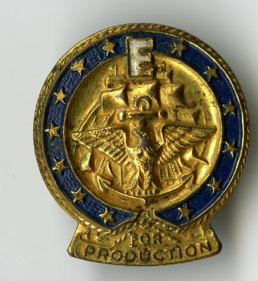 Navy "E" Pin 