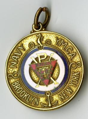 Navy YMCA Pendant
