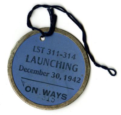 Landing Ship Tank (LST) 311-314 Launching - On Ways