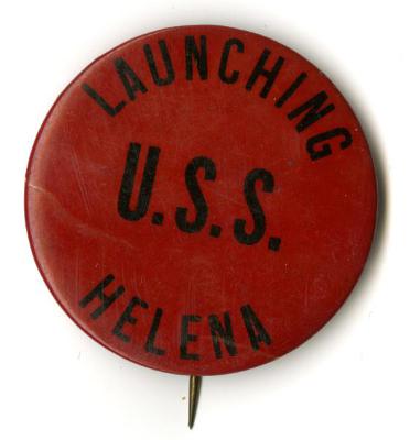 Launching USS Helena Pin