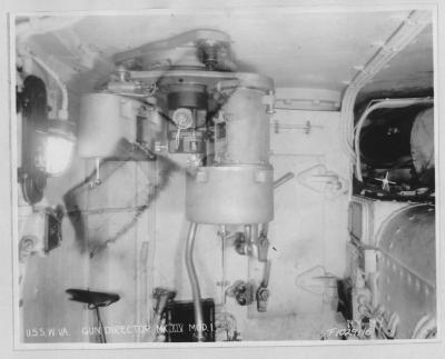 USS West Virginia Gun Director MK XIV MOD 1