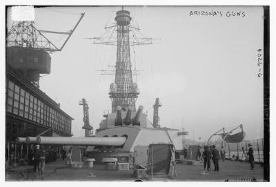 USS Arizona's Guns