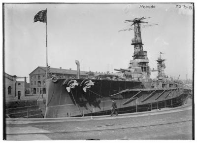Battleship ARA Moreno in Dry Dock 4