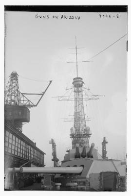 Guns on the USS Arizona
