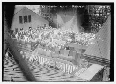 Launching Party - USS Arizona