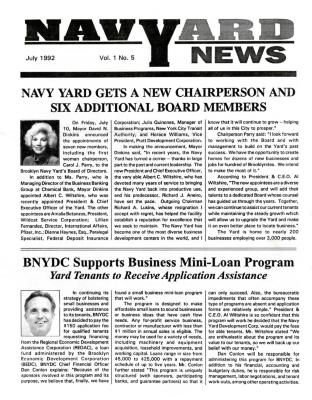 Navy Yard News
