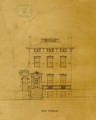 Quarters D - Front Elevation
