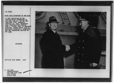 Frank Knox, Secretary of the Navy