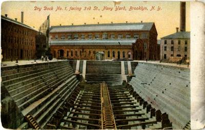 Dry Dock 1, facing Third Street, Navy Yard, Brooklyn, NY
