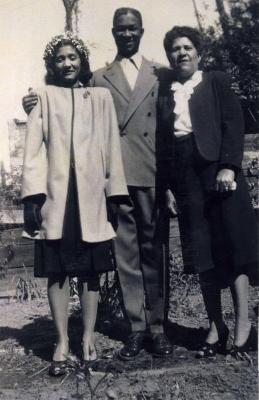 Clarence Irving and family