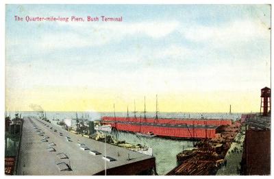 The Quarter-mile-long Piers, Bush Terminal