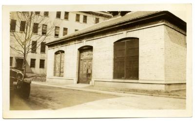 Morgue at the U.S. Naval Hospital