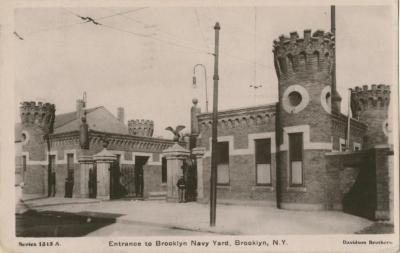 Entrance to Brooklyn Navy Yard, Brooklyn, N.Y.