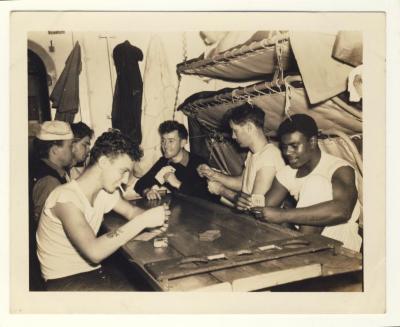 Men playing Black Jack