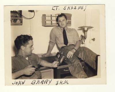 John Barry and Leiutenant Skazney